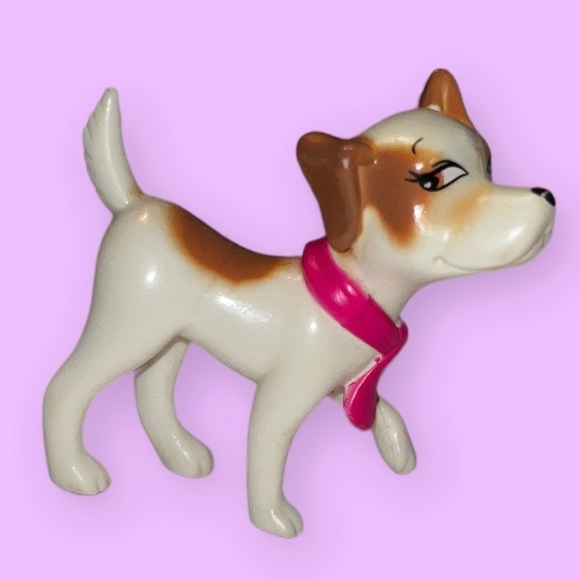 Barbie A Fashion Fairytale Marie Alecia Pet Dog Jacques‎ Roussel Animal Figure - Picture 5 of 6